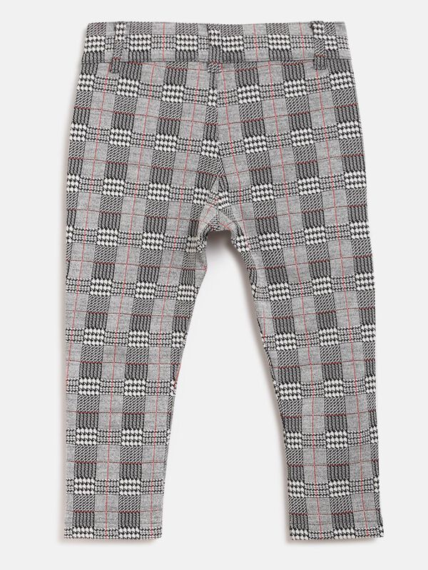 Boys Long Trousers -Check Pattern image number 1